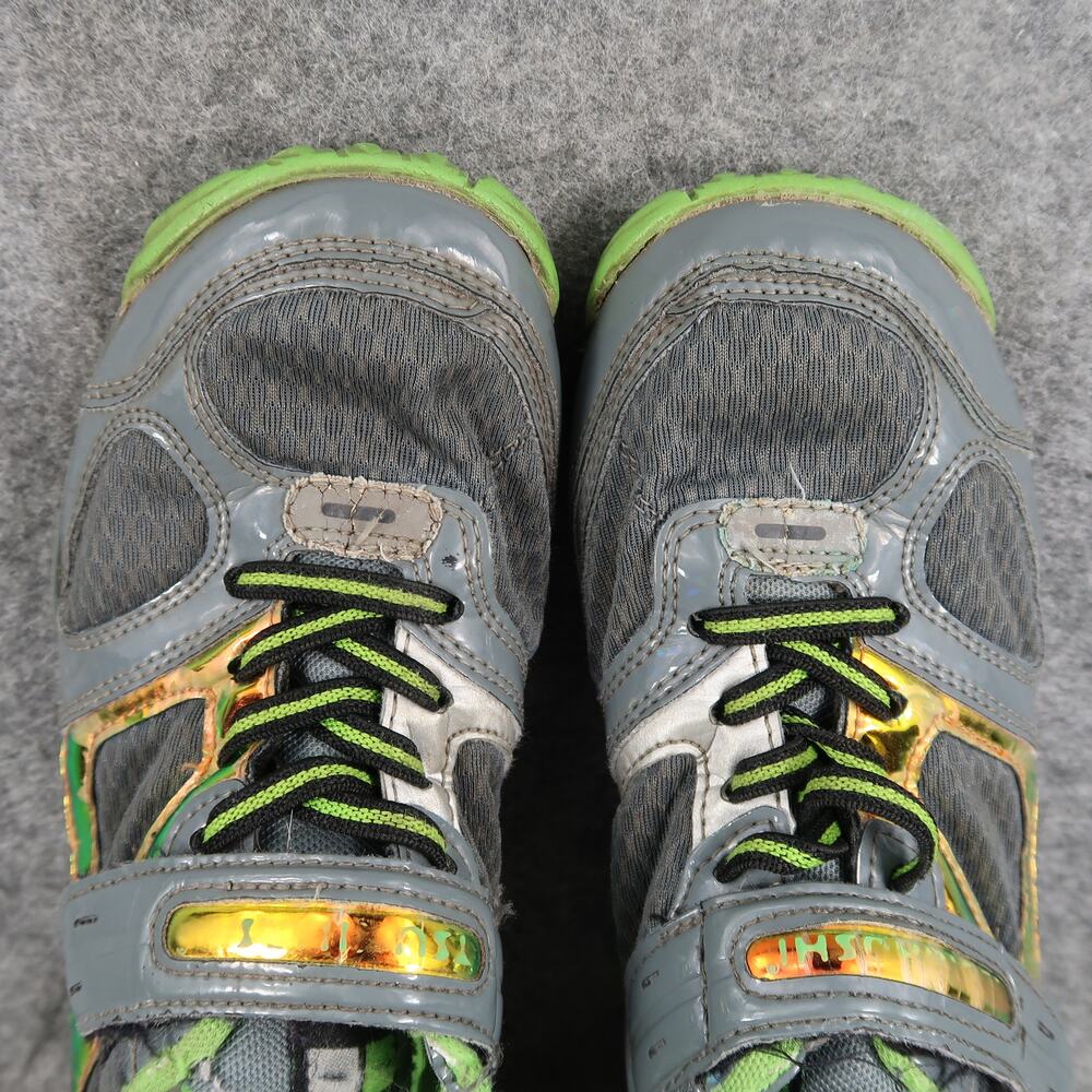 Tsukihoshi Mako Sneakers Shoes Kids 13 Lightweight Athletic Easy On Sport Gray - Picture 7 of 11